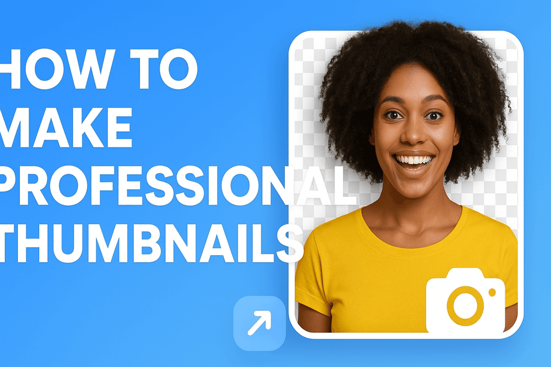 How to Make Professional Thumbnails Using NoMoreBG